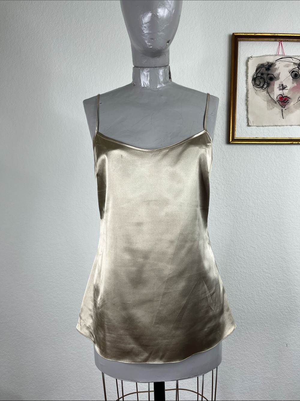 Elie Tahari Satin Cami